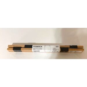 New Ikea Visback Poster Hanger Frame 40cm 15 3/4" Bamboo Top Bottom 004.230.28